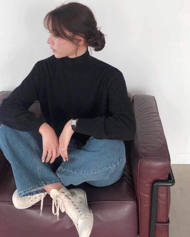 Có ít nhất 5 style giúp gái Hàn thoát cảnh tóc tĩnh điện mùa áo len, bạn có khi cũng nên thử - Ảnh 3.