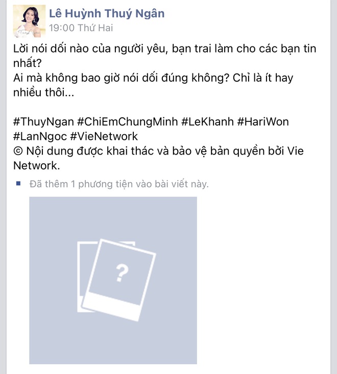 Thúy Ngân có động thái mới sau khi Fanpage chính chủ quên hashtag tên Hương Giang - Ảnh 3.