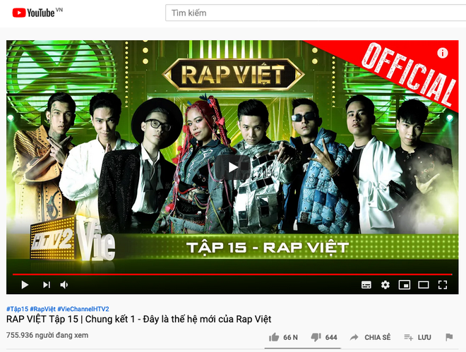 Chung kết 1 Rap Việt dẫn đầu top trending chỉ sau 5 tiếng, bạn vote cho thí sinh nào? - Ảnh 1.