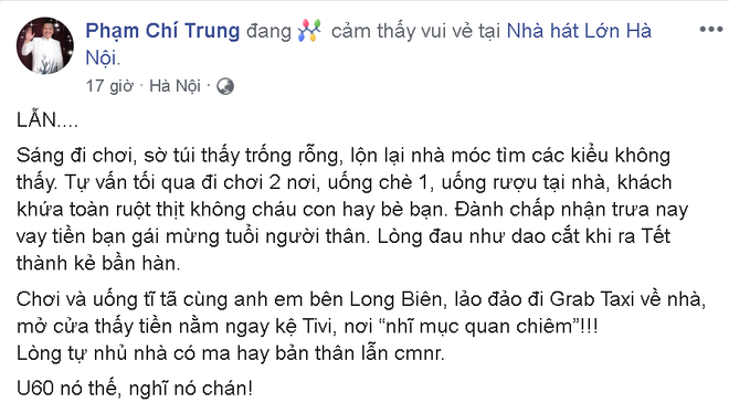 NSƯT Chí Trung lần đầu nhắc đến bạn gái kém 17 tuổi sau gần 1 tháng công khai ly hôn - Ảnh 1.