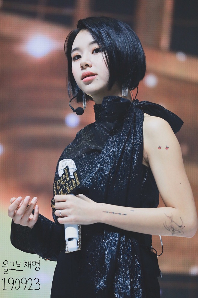 Liên tục xăm mình TWICE Chaeyoung khiến netizen Hàn băn khoăn Cô ấy  nghiện tattoo