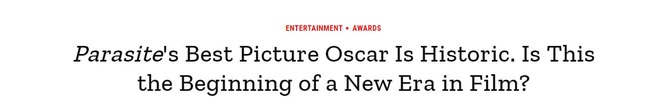 Báo chí toàn thế giới sốc nặng trước thành tích của Parasite: Oscar 2020 bị chỉ trích vì toàn trắng, cuối cùng Châu Á chiến thắng - Ảnh 2.