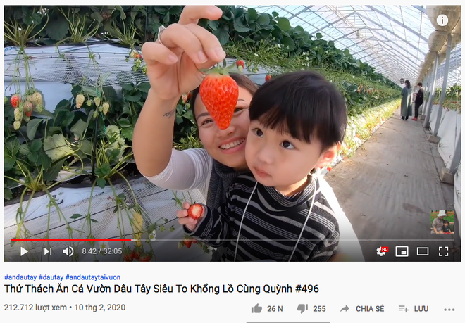 Đánh liều cho bé Sa xuất hiện lại trong vlog, Quỳnh Trần JP ngay lập tức phải đổi tên clip vì bị Youtube sờ gáy lần nữa? - Ảnh 3.