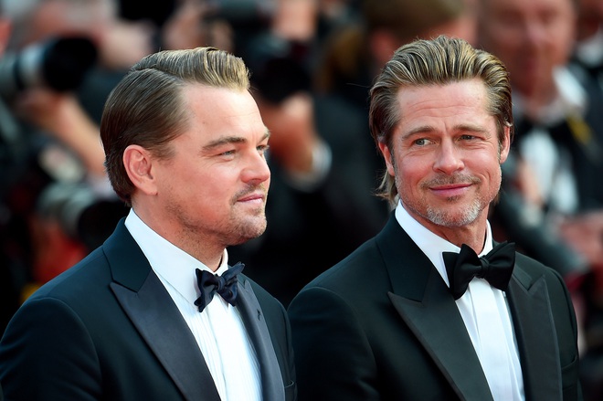 Khoảnh khắc ngôn tình hot nhất Oscar 2020: Leonardo nhìn Brad Pitt đắm đuối, tay nắm chặt tay như chỉ đôi ta tồn tại - Ảnh 6.