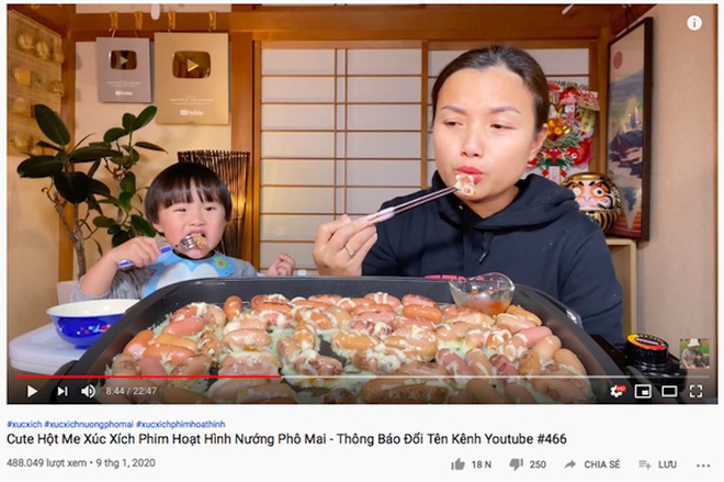 Đánh liều cho bé Sa xuất hiện lại trong vlog, Quỳnh Trần JP ngay lập tức phải đổi tên clip vì bị Youtube sờ gáy lần nữa? - Ảnh 4.