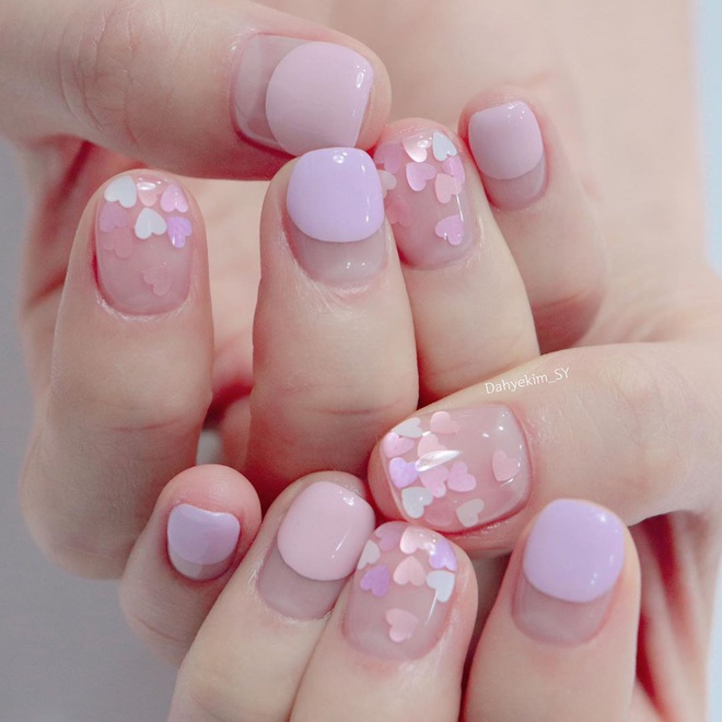 Nail hồng xinh nức nở thế này, các nàng diện đi chơi Valentine thì chỉ có điểm 10 xuất sắc - Ảnh 8.