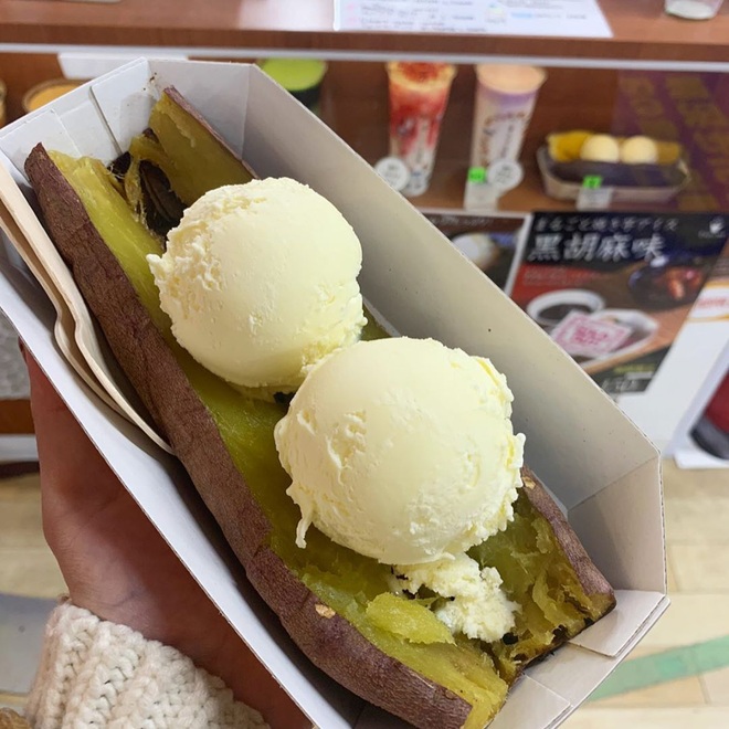 Món ăn gây hoang mang tại Nhật Bản vì không biết nên gọi tên sao cho đúng: là kem khoai lang hay khoai lang kẹp kem đây? - Ảnh 9.