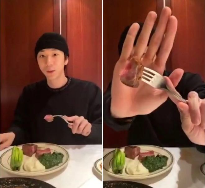 Tập tành quay mukbang chiều fan hâm mộ, Kai (EXO) khiến dân tình thi nhau thả tim ầm ầm bởi những khoảnh khắc cực dễ thương - Ảnh 2.