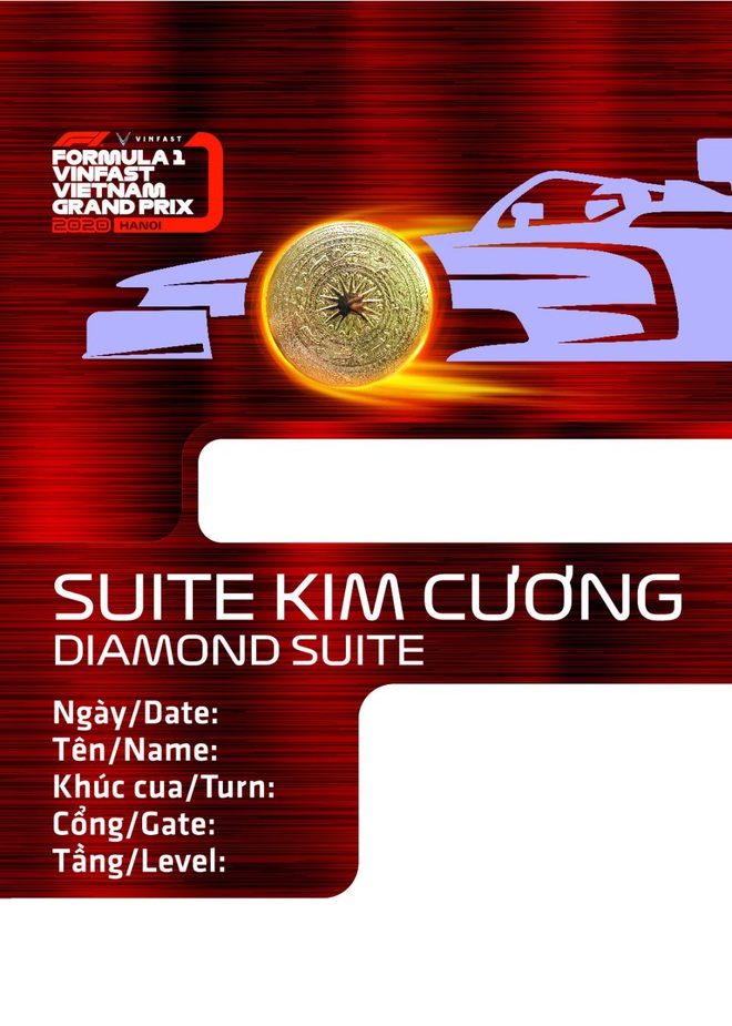 Lộ diện thiết kế sang - xịn - mịn của vé xem F1 tại Việt Nam - Ảnh 1.