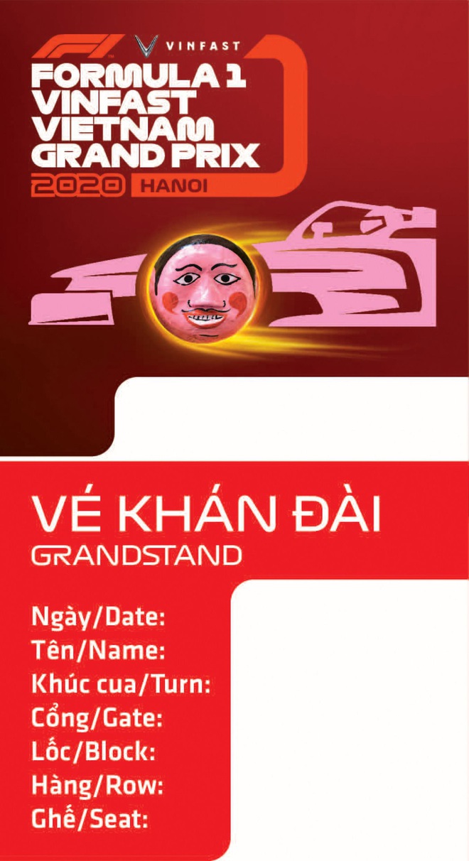 Lộ diện thiết kế sang - xịn - mịn của vé xem F1 tại Việt Nam - Ảnh 4.