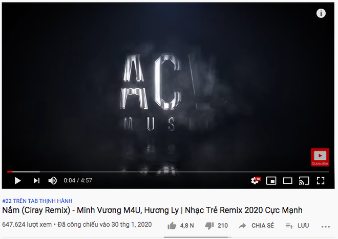 Hương Ly dạo n&agrave;y: 1 tuần đăng 5 video kh&ocirc;ng c&aacute;i n&agrave;o vượt 500k lượt xem, ra sản phẩm mới nhưng bản remix mới chớm lọt v&agrave;o top trending? - Ảnh 6.