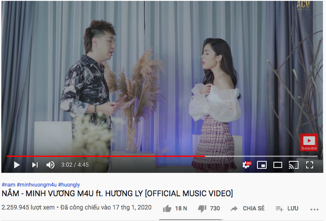 Hương Ly dạo này: 1 tuần đăng 5 video không cái nào vượt 500k lượt xem, ra sản phẩm mới nhưng bản remix mới chớm lọt vào top trending? - Ảnh 2.