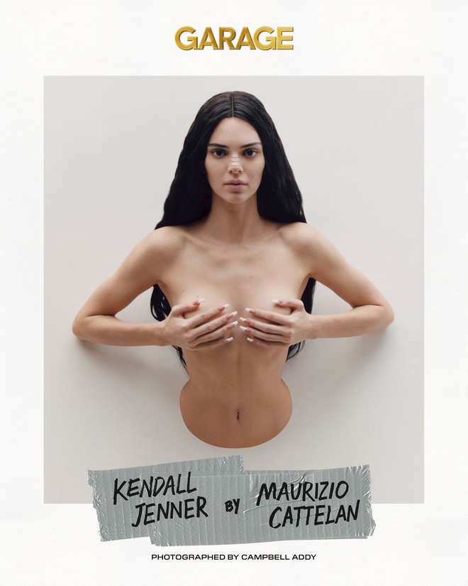 Sang chấn với bộ ảnh mới của Kendall Jenner: Concept dị gây lú, phô bày vòng 1 quá sức bạo liệt - Ảnh 1.