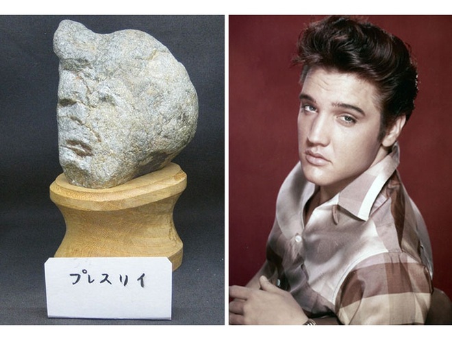 Bảo tàng đá mặt người với hàng trăm sắc thái khác nhau ở Nhật Bản, có tác phẩm còn “cosplay” cả danh ca Elvis Presley đình đám - Ảnh 9.