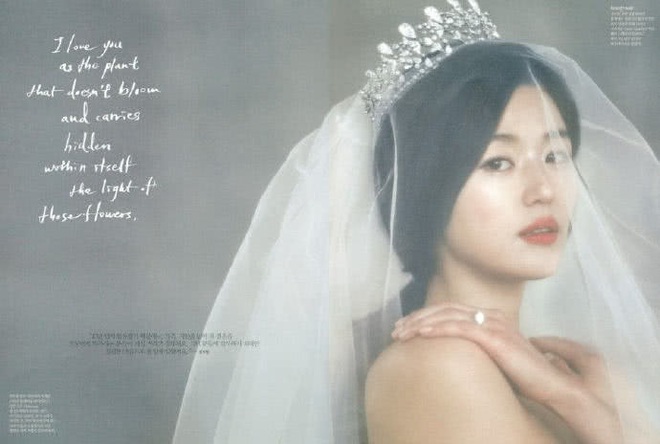 Ảnh cưới chụp tạp chí của Mợ chảnh Jeon Ji Hyun sau 8 năm hot trở lại khiến Sina phải dùng từ tuyệt mỹ để tán dương - Ảnh 2.