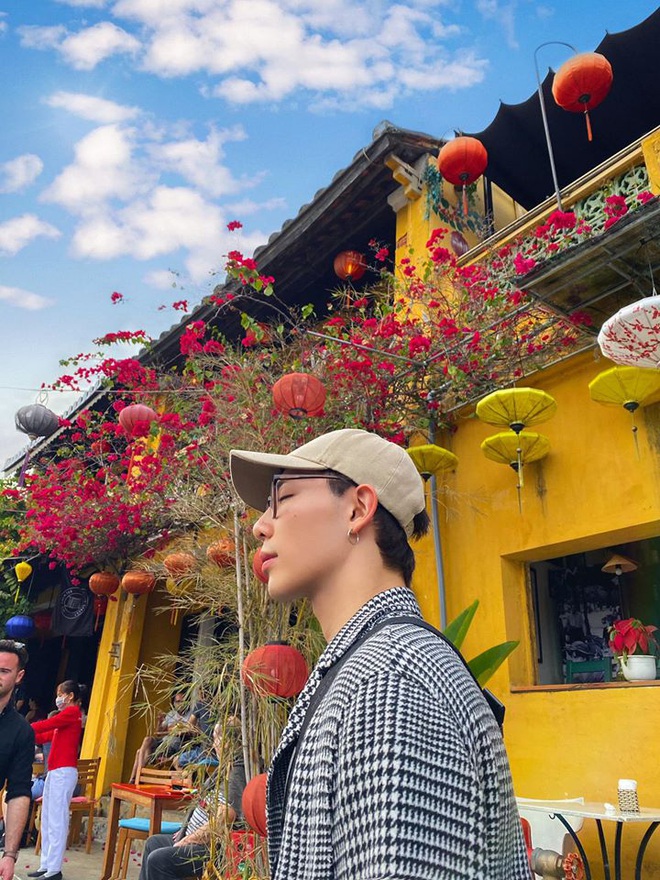 Mượn ho&agrave;ng h&ocirc;n Hội An để thả th&iacute;nh r&otilde; hay nhưng ho&aacute; ra Erik đ&atilde; d&ugrave;ng app gh&eacute;p m&acirc;y trời, thảo n&agrave;o ho&agrave;ng h&ocirc;n t&iacute;m lịm s&igrave;m sim! - Ảnh 5.