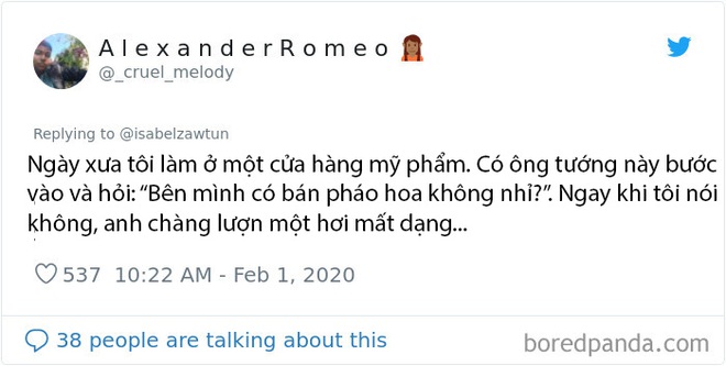 Nghe cư dân mạng khắp thế giới than thở về độ ngã cây của các vị khách hàng mà họ có dịp đụng độ khi đi làm - Ảnh 11.