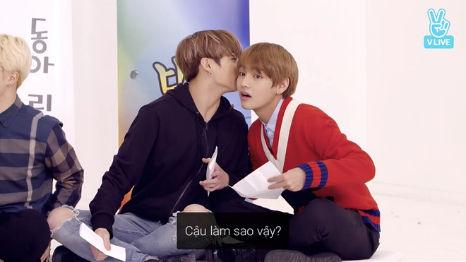 Loạt khoảnh khắc tình bể bình của bộ đôi mỹ nam V & Jungkook (BTS) khiến fan bấn loạn trên show thực tế! - Ảnh 2.