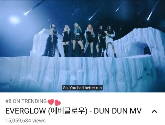 EVERGLOW đánh bại GFRIEND trên YouTube với lượt view MV cao gấp 5 lần, nhưng không có cửa so kè trên mặt trận nhạc số sau 24 giờ đối đầu - Ảnh 2.