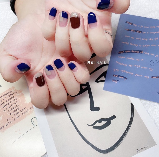 Màu nail xanh cổ điển classic blue đang được lăng xê rần rần: Nhích thử mới biết vừa sáng tay lại vừa sang xịn - Ảnh 13.