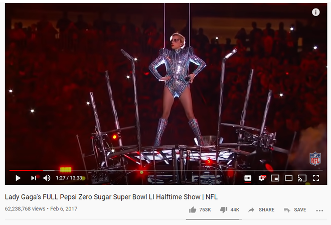 Sân khấu Super Bowl của Shakira và Jennifer Lopez đã vượt 100 triệu view sau 4 ngày, vượt xa Lady Gaga, Beyoncé hay Justin Timberlake... - Ảnh 7.