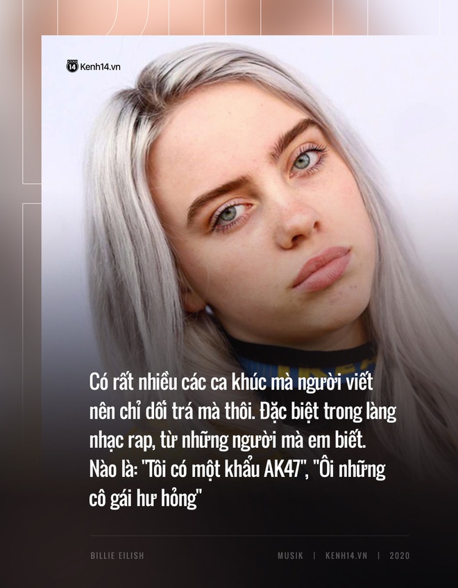 Billie Eilish tự nhận mình vừa lùn vừa béo, không thích vào phòng thu để thu âm và dám đứng lên bảo vệ Drake trước sự độc hại của Internet - Ảnh 3.