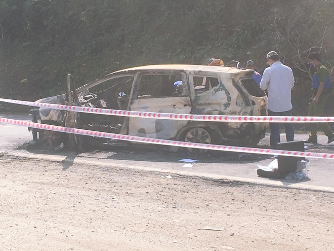 Giám định ADN xác định danh tính 2 người chết trong ô tô cháy ở Quảng Nam - Ảnh 2.