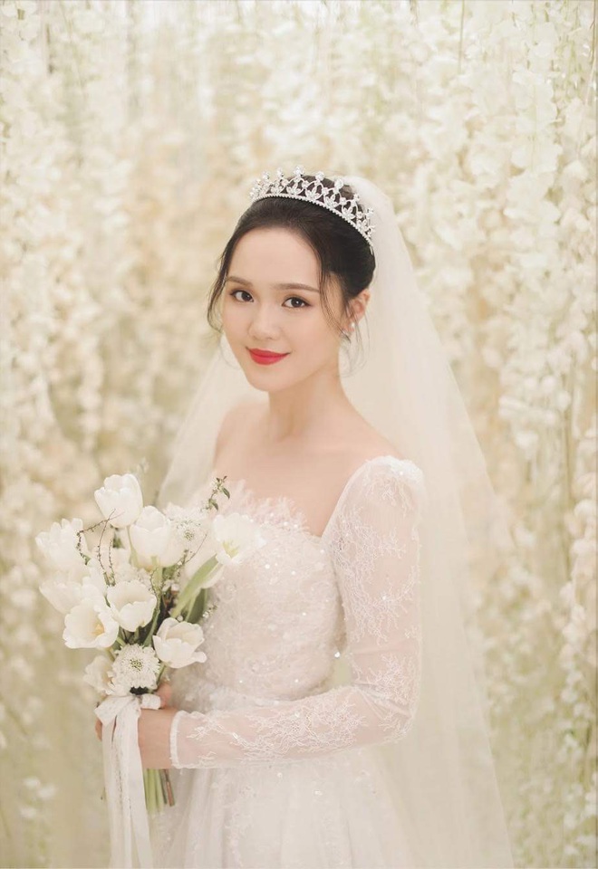 Duy Mạnh và Quỳnh Anh tung thêm bộ ảnh cưới ngọt ngào, lần này thì cách makeup của cô dâu xứng đáng 10 điểm! - Ảnh 3.