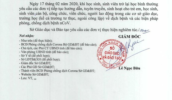 Bến Tre: Tỉnh cuối cùng trên cả nước cho học sinh nghỉ học để phòng dịch virus Corona - Ảnh 2.