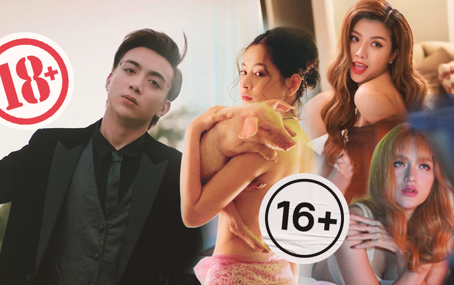 Loạt MV Vpop bị gắn mác nhạy cảm: Cảnh nóng trong MV của Hương Giang, Chi Pu chưa là gì so với Trang Pháp để mẫu nam lộ 100% vòng 3 trong MV 18+ - Ảnh 1.