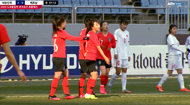 Tuyển nữ Việt Nam thua toàn diện 0-3 trước Hàn Quốc: Đẳng cấp Olympic vẫn quá xa vời - Ảnh 3.