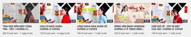 Quê độ vì cover nhiều mà ít người nghe, Hương Ly hờn dỗi ẩn đi các clip view thấp để dồn view cho những clip cover ca khúc hot? - Ảnh 4.