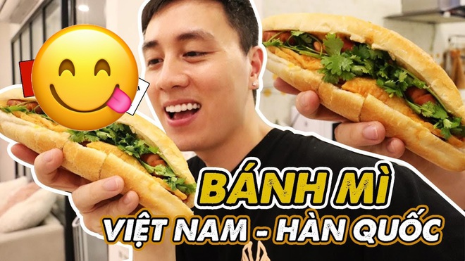 Bánh mì nhân chả cá Hàn Quốc: kết hợp mới lạ chưa ai từng thử của bố con Cam Cam được nhiều người thích thú - Ảnh 1.