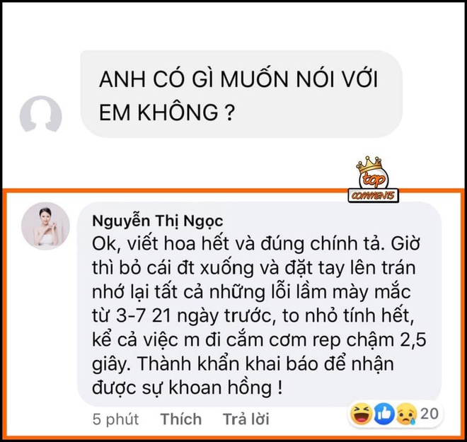 Toát mồ hôi khi cô ấy nhắn tuỳ anh, còn nếu caps lock thì bạn toang là cái chắc rồi: Cập nhật gấp từ điển phiên dịch con gái ở đây này! - Ảnh 27.