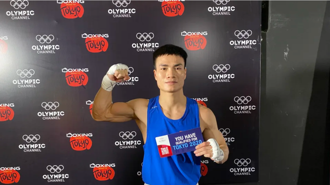 Phục thù thành công trước đối thủ Thái Lan, Nguyễn Văn Đương giúp boxing Việt có vé dự Olympic sau 32 năm chờ đợi - Ảnh 1.