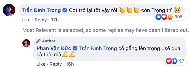 Đình Trọng buồn bã vì chưa khỏi chấn thương: Văn Đức trở lại rồi mà em chưa được này - Ảnh 2.