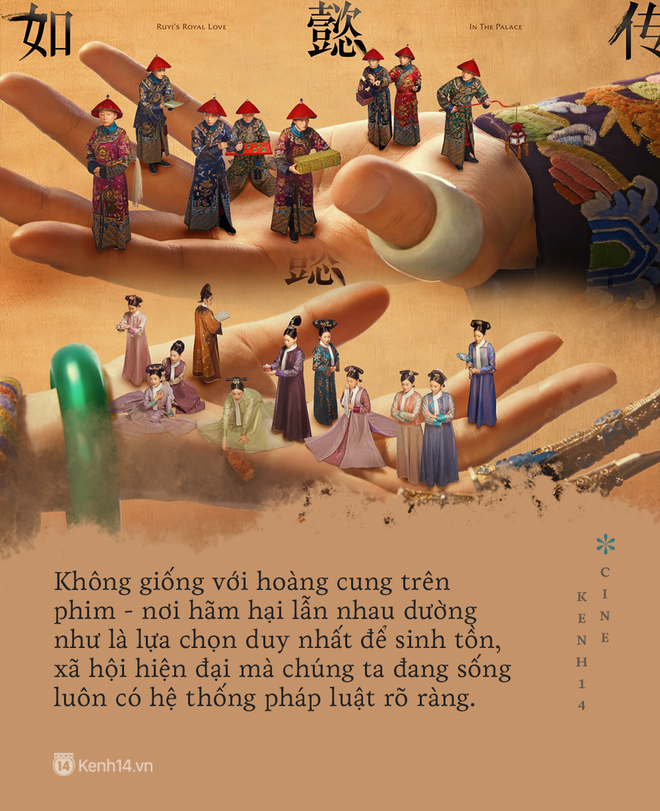 Phim cung đấu: Mượn thâm cung kể triết lý sống hiện đại hay cổ vũ sống ác qua phim ảnh? - Ảnh 13.