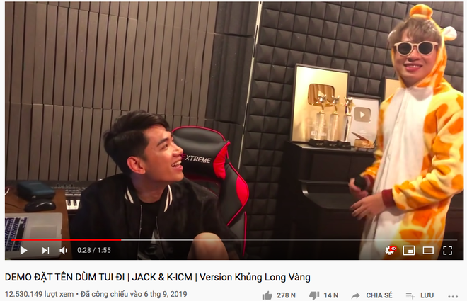 Đổi tên kênh Youtube của Jack để đăng tải demo hợp tác cùng gà cưng nhưng K-ICM lại mất trắng 41 triệu view chỉ trong 1 ngày? - Ảnh 5.