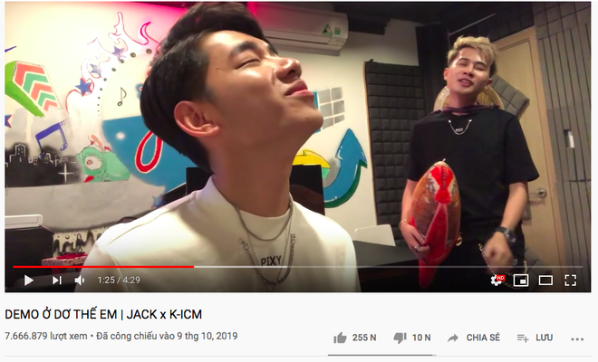 Đổi tên kênh Youtube của Jack để đăng tải demo hợp tác cùng gà cưng nhưng K-ICM lại mất trắng 41 triệu view chỉ trong 1 ngày? - Ảnh 6.