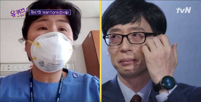 Đằng sau giọt nước mắt lăn dài của MC Yoo Jae Suk giữa mùa dịch Covid-19: Trái tim tôi đau lắm khi bạn nói bạn vẫn ổn - Ảnh 4.