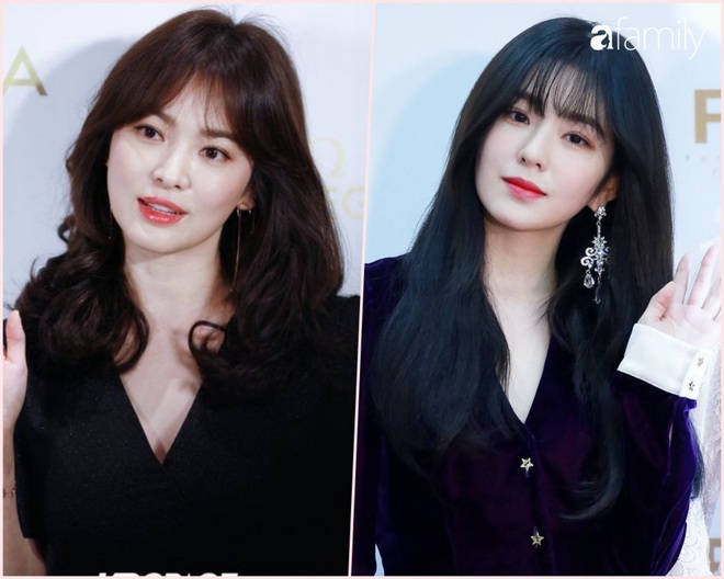 Irene càng nhìn càng xinh, lại còn đâm giống Song Hye Kyo khi cùng ...