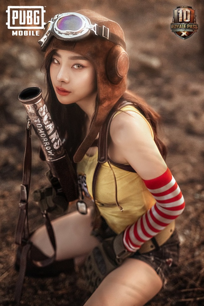 PUBG Mobile: Cosplayer Thái Lan đốn đổ mọi game thủ trong bộ ảnh nữ xạ thủ nóng bỏng - Ảnh 6.