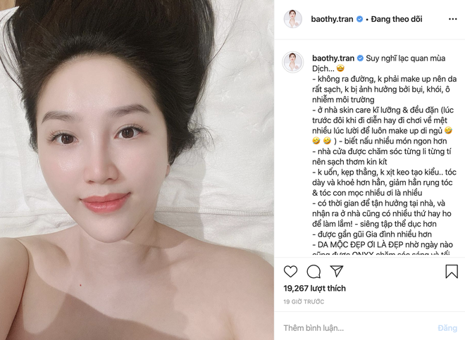 Cậy da khỏe, Bảo Thy nhiều lần liều m&igrave;nh đi ngủ m&agrave; kh&ocirc;ng tẩy trang nhưng bạn đừng bắt chước theo kẻo toang - Ảnh 2.