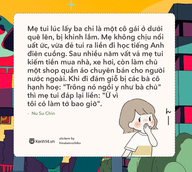 10 mẩu chuyện chứng minh: Dịu dàng nhất là mẹ, khiến làng trên xóm dưới khiếp đảm cũng là mẹ - Ảnh 13.