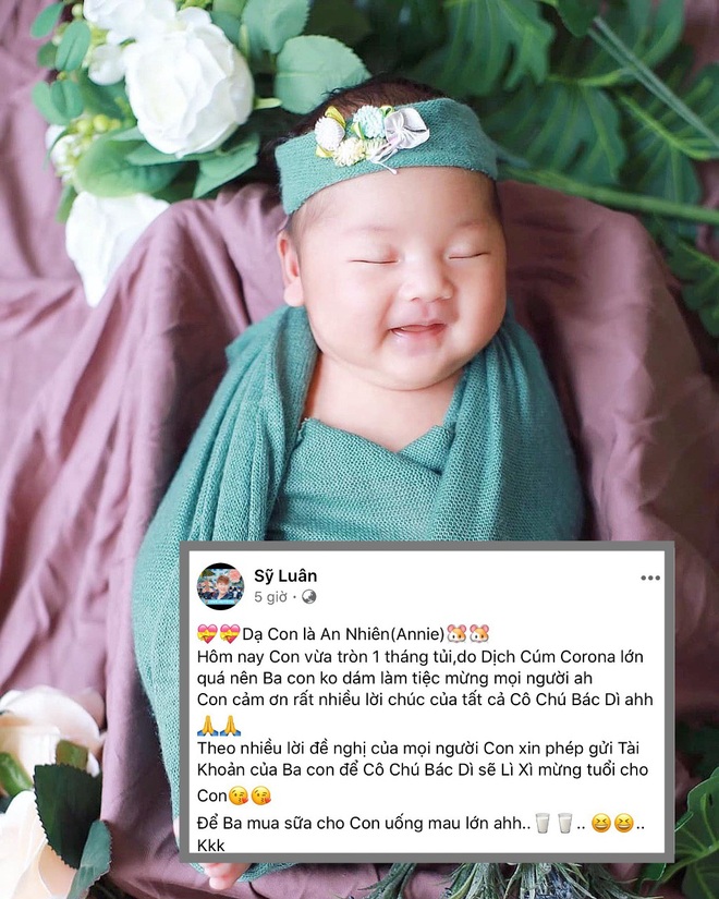 Sỹ Lu&acirc;n sinh con đầu l&ograve;ng với bạn g&aacute;i quen nhau 7 năm, v&igrave; dịch bệnh n&ecirc;n kh&ocirc;ng d&aacute;m tổ chức tiệc mừng - Ảnh 2.