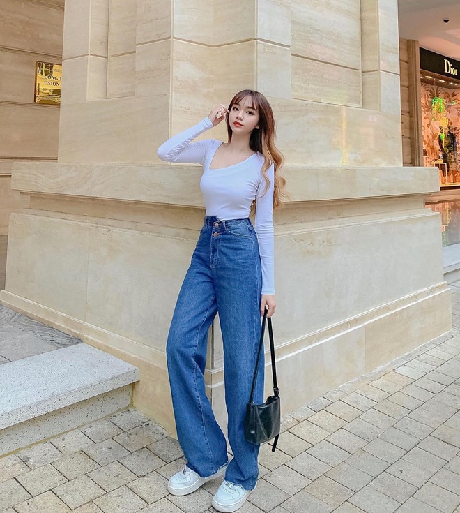 Street style hội gái xinh mặc đẹp Instagram: Cả tá kiểu quần ống rộng được lăng xê, ai cũng mix đồ đẹp “bá cháy” - Ảnh 4.