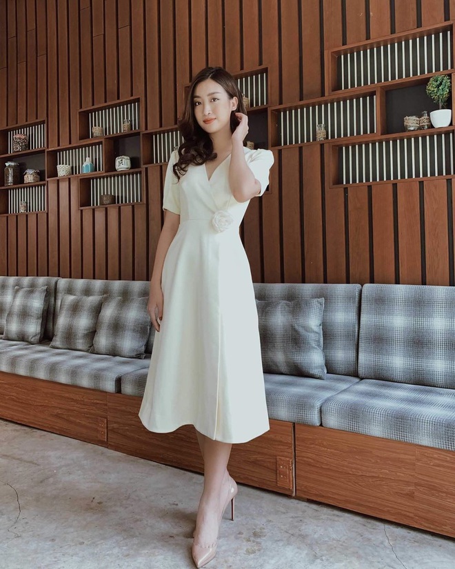 Ngắm d&agrave;n Hoa &ndash; &Aacute; hậu Việt ra ngay cả loạt c&ocirc;ng thức l&ecirc;n đồ tới c&ocirc;ng sở m&agrave; chị em n&agrave;o cũng c&oacute; thể copy theo - Ảnh 9.