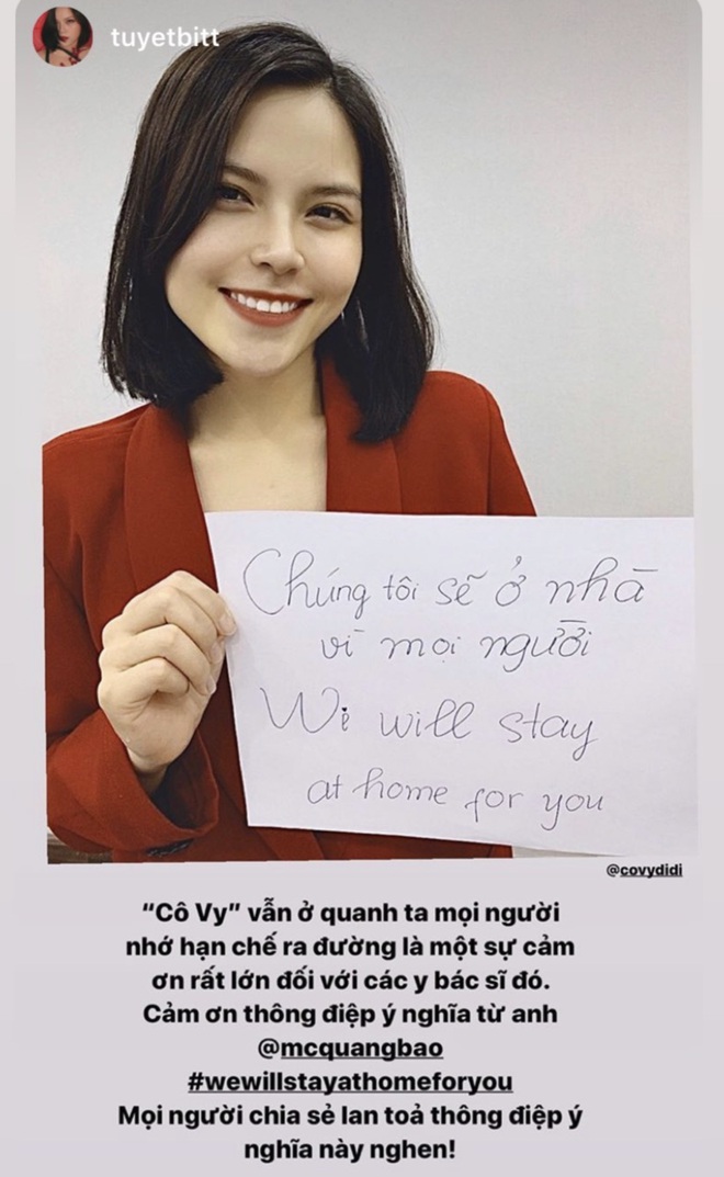 D&acirc;n t&igrave;nh động vi&ecirc;n v&agrave; cảm ơn c&aacute;c chiến sĩ đang chống dịch Covid-19 bằng lời hứa thiết thực: Ch&uacute;ng t&ocirc;i sẽ ở nh&agrave;! - Ảnh 2.