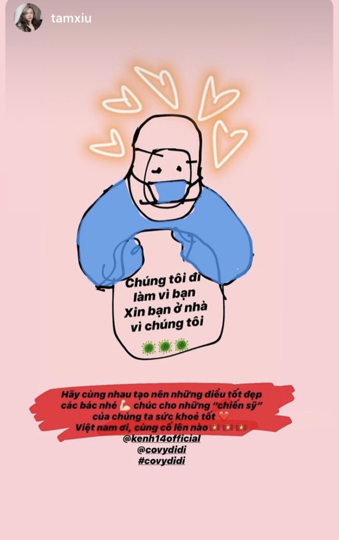 D&acirc;n t&igrave;nh động vi&ecirc;n v&agrave; cảm ơn c&aacute;c chiến sĩ đang chống dịch Covid-19 bằng lời hứa thiết thực: Ch&uacute;ng t&ocirc;i sẽ ở nh&agrave;! - Ảnh 6.