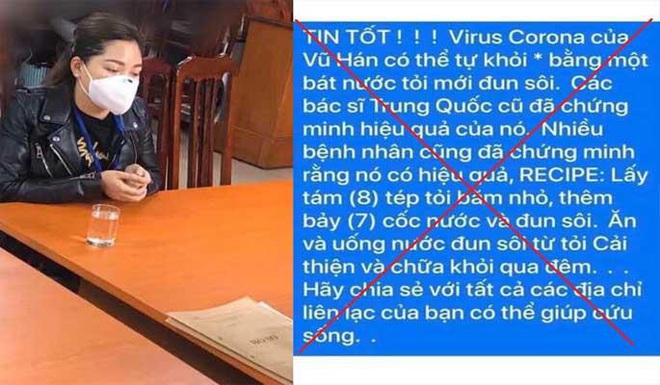 Phạt 12,5 triệu đồng người tung tin chữa khỏi Covid-19 bằng tỏi  - Ảnh 1.